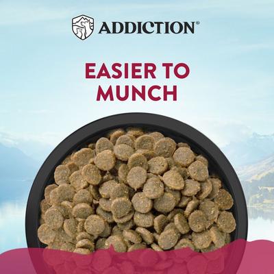 Show full view: Addiction Viva La Venison Adult Grain-Free Dry Dog Food, 3.3-lb bag slide 6 of 10