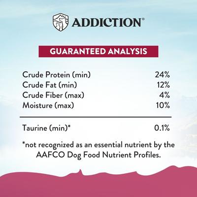 Show full view: Addiction Viva La Venison Adult Grain-Free Dry Dog Food, 3.3-lb bag slide 8 of 10