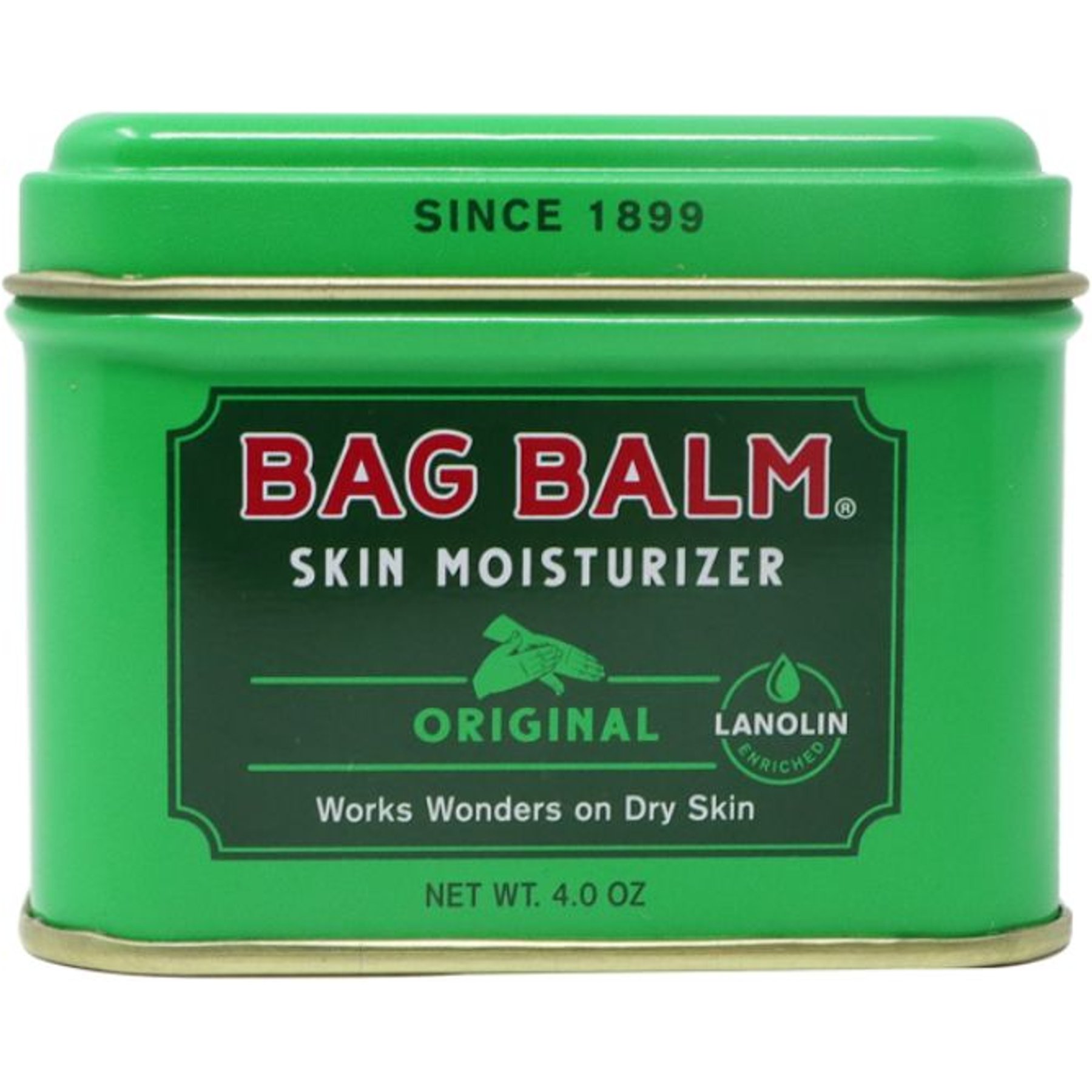 BAG BALM PET Nose, Paw & Hot Spot Moisturizer, 4oz, Tin