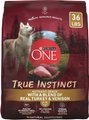 Purina ONE True Instinct Natural High Protein with Real Turkey & Venison Dry Dog Food, 36-lb bag