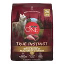 Purina ONE True Instinct Natural High Protein with Real Turkey & Venison Dry Dog Food, 36-lb bag