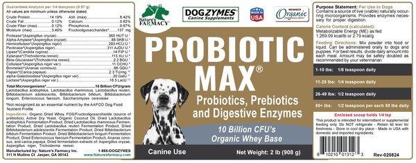 Probiotic max for dogs hotsell