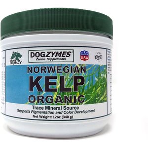 Nature's Farmacy Dogzymes Norwegian Kelp Dog Supplement, 12-oz jar