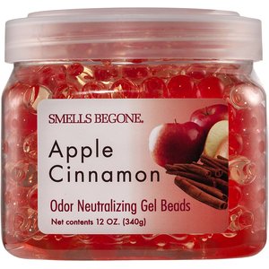 Smells Begone Apple Cinnamon Odor Neutralizing Gel Beads, 12-oz jar
