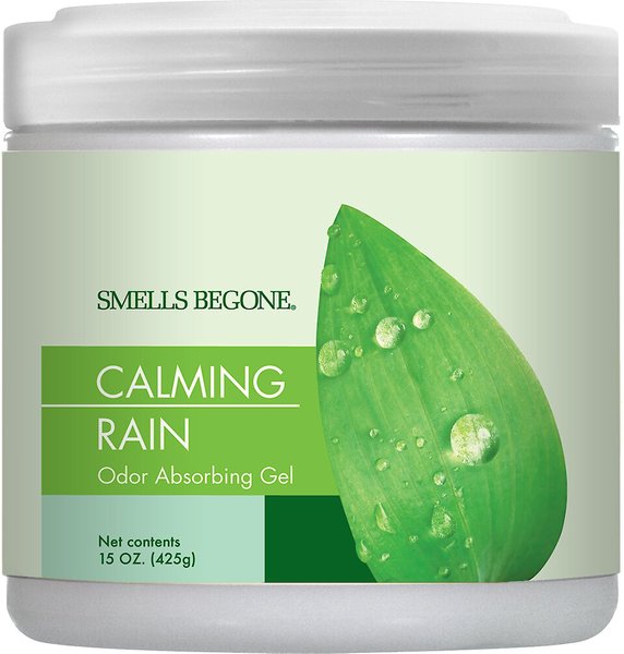 Smells Begone Calming Rain Odor Absorbing Solid Gel, 15-oz jar slide 1 of 2
