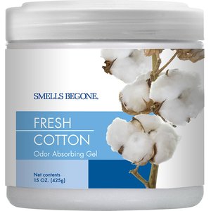 Smells Begone Fresh Cotton Odor Absorbing Solid Gel, 15-oz jar