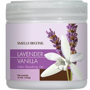 Smells Begone Lavender Vanilla Odor Absorbing Solid Gel, 15-oz jar