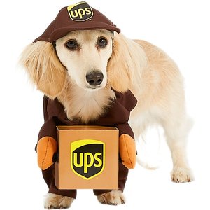 California Costumes UPS Delivery Driver Dog Costume