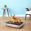 Better World Pets Orthopedic Pillow Dog Bed w/Removable Cover, Rave Green, Small
