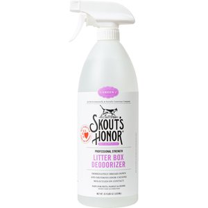 Skout's Honor Professional Strength Litter Box Deodorizer, 35-oz bottle