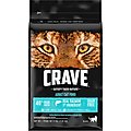 Crave with Protein from Salmon & Ocean Fish Adult Grain-Free Dry Cat Food, 4-lb bag