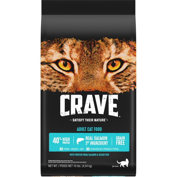 CRAVE with Protein from Chicken Salmon Indoor Adult Grain Free