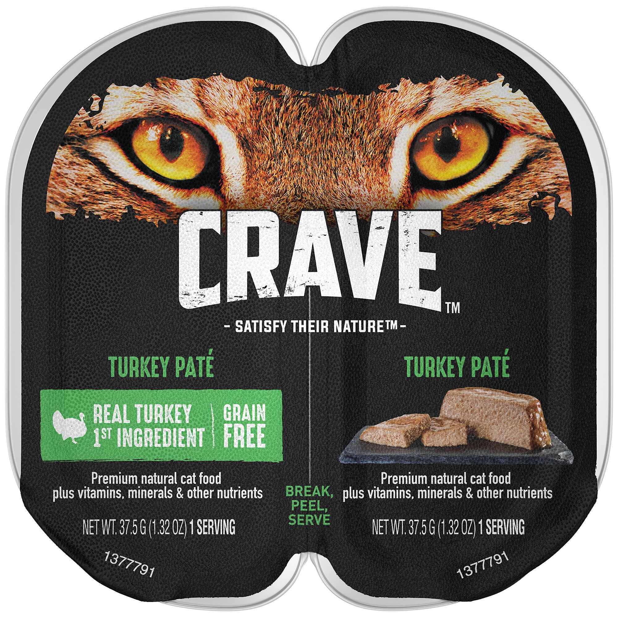 CRAVE Turkey Pate Grain Free Cat Food Trays reviews Chewy