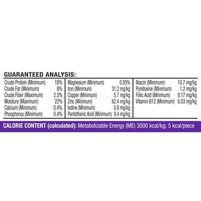 Show full view: Milk-Bone Minis Halloween Graveyard Beef Bones Adult Soft & Chewy Dog Treats, 3.7-oz pouch slide 10 of 12