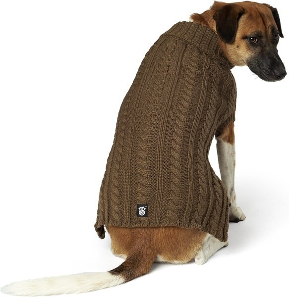 PetRageous Designs Marley s Cable Knitted Dog Cat Sweater