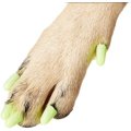 Purrdy Paws Soft Dog Nail Caps, 40 count, X-Small, Ultra Glow in the Dark