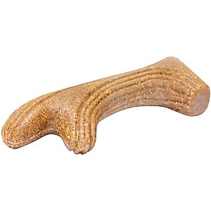 EYS Tough Durable Wooden Antler Dog Chew Toy, Small
