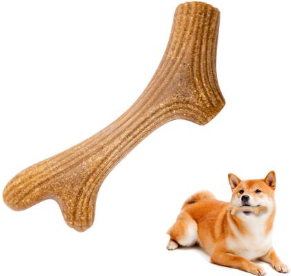 Show full view: EYS Tough Durable Wooden Antler Dog Chew Toy, Large slide 2 of 4