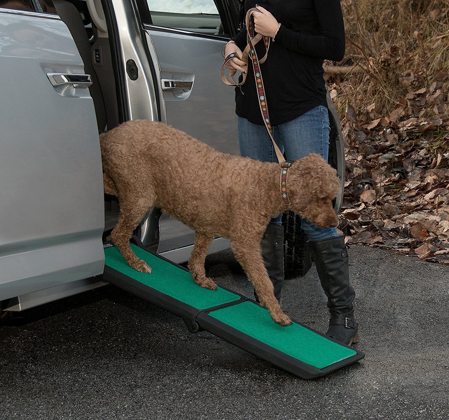 Pet Gear Travel Lite Bi-Fold Dog Car Ramp