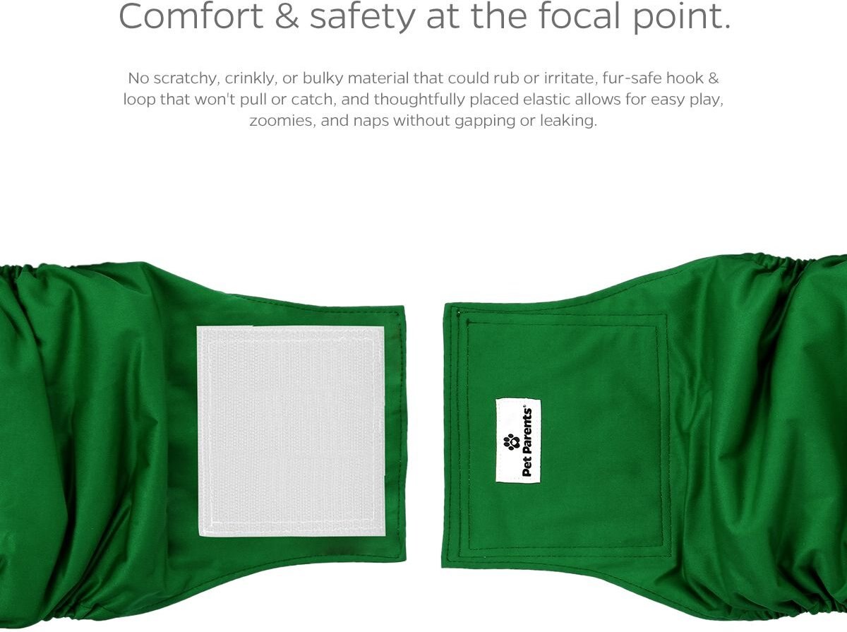 PET PARENTS Belly Band Washable Male Dog Wrap + Extendrs, Gentlemen