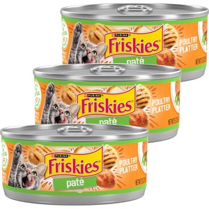 FRISKIES Classic Pate Mixed Grill Canned Cat Food 5.5 oz can case of 72 Chewy