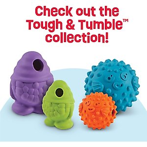 Brightkins Gnome Tough & Tumble Treat Dispenser Dog & Cat Toy, Green, Small