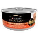 Purina Pro Plan Adult Grain-Free Classic Chicken & Spinach Entree Canned Cat Food, 5.5-oz, case of 24