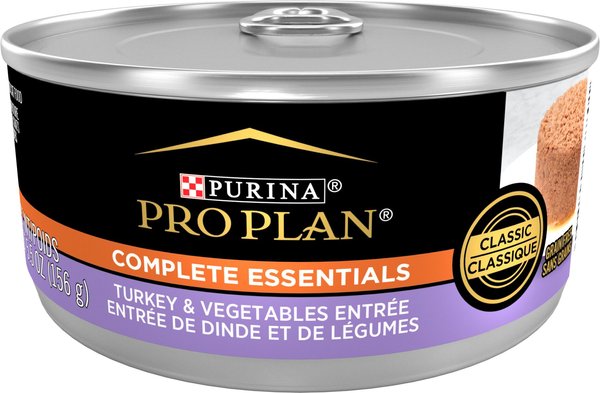 PURINA PRO PLAN Classic Turkey & Vegetables Entree Grain-Free Canned ...