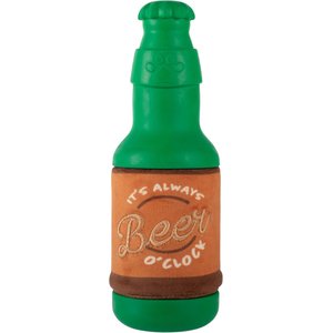 Pet Shop by Fringe Studio Beer Oclock Rubber Plush Dog Toy