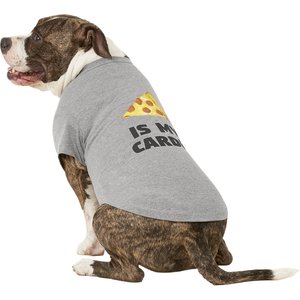 Fab Dog "Pizza Is My Cardio" Dog & Cat T-Shirt, 20-in