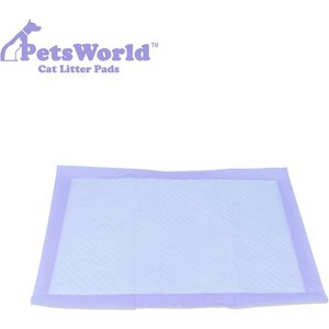 PetsWorld Breeze Compatible Fresh Scented Cat Litter Pads, 50 count