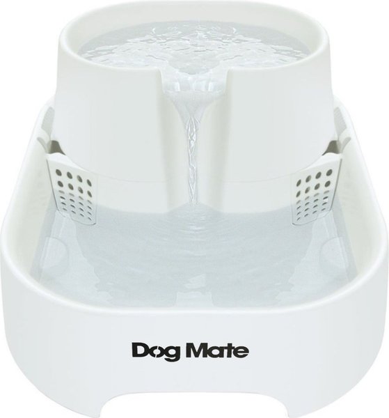 DOG MATE Large Fresh Water Plastic Dog Cat Fountain 192 oz