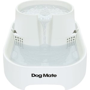 Dog Mate Large Fresh Water Plastic Dog & Cat Fountain, 192-oz