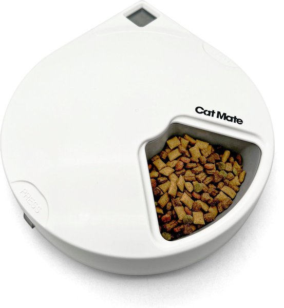 Cat Mate C500 Digital 5 Meal Automatic Dog & Cat Feeder slide 1 of 9