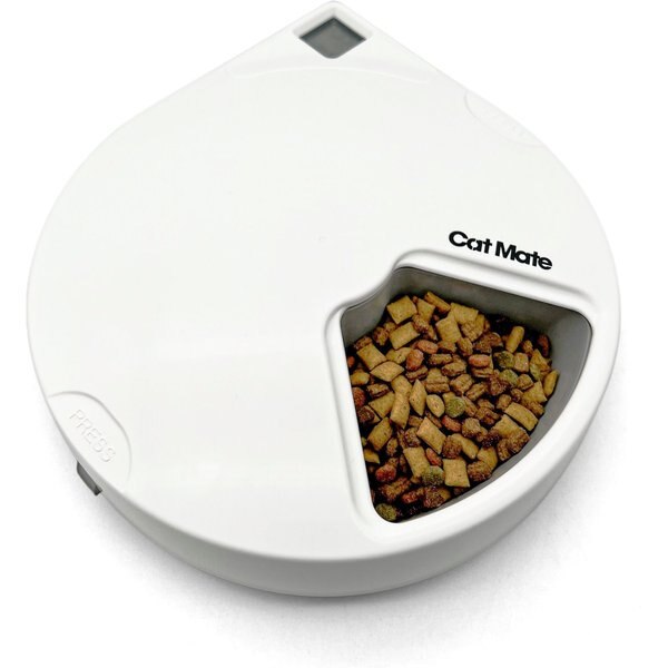 CAT MATE C500 Digital 5 Meal Automatic Dog & Cat Feeder