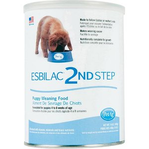 PetAg 2nd Step Esbilac Powder Milk Supplement for Puppies, 14-oz can