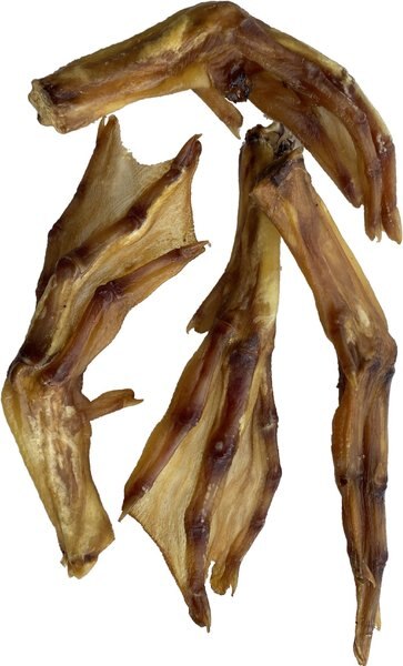 HDP Roasted Chicken Feet Adult Dog Dehydrated Chew Treats, 100 count