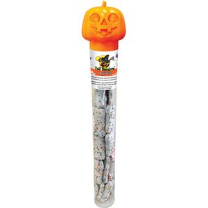 Tail Bangers Pumpkin Tube Peanut Butter & Honey Crunchy Dog Treats, 6-oz bag