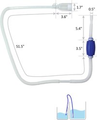 TeraPump Aquarium Water-Transferring Siphon Pump with Flow Control slide 2 of 5