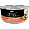 Purina Pro Plan Adult Chicken & Rice Entree in Gravy Canned Cat Food, 5.5-oz, case of 24
