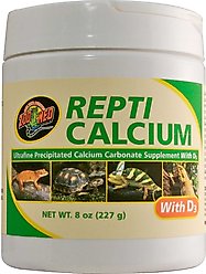 Zoo Med Repti Calcium with D3 Reptile Supplement, 8-oz jar