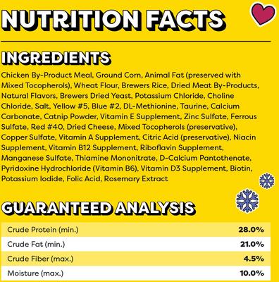 Show full view: Temptations Mixups Catmas Casserole Catnip Fever Flavor Soft & Crunchy Cat Treats, 3-oz pouch slide 7 of 11