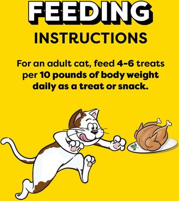 Show full view: Temptations Tender Fills Festive Feast Roasted Chicken Flavor Soft & Crunchy Cat Treats, 11.6-oz pouch slide 8 of 11