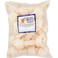 Pure & Simple Pet Flat Knotted Rawhide Bone Dog Treat, Medium/Large, 10 count