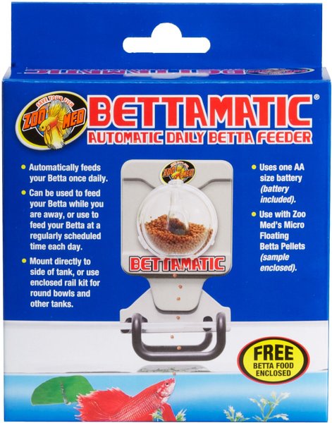 Zoo Med BettaMatic Automatic Daily Betta Feeder slide 1 of 4
