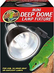 Zoo Med Mini Deep Dome Lamp Fixture