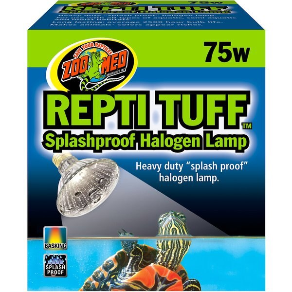 thumbnail image 2 of Zoo Med Repti Tuff Splashproof Halogen Lamp 50W | UVA Basking Light For Turtles & Aquatic Pets 2 of 13