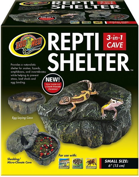 Zoo Med Reptile Shelter 3 in 1 Cave, Small slide 1 of 3