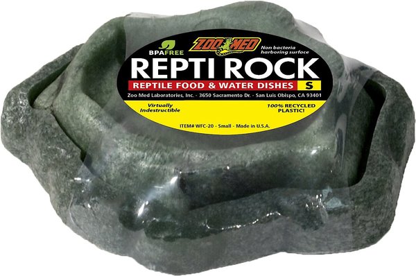 Zoo Med Repti Rock Reptile Rock Food & Water Dishes, Small slide 1 of 4