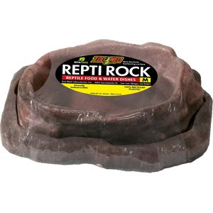 Zoo Med Repti Rock Reptile Rock Food & Water Dishes, Medium